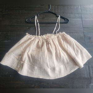 Together Cream A-Line Women's Top